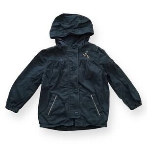 Hanna Andersson Bluish-Gray Embroidered Jacket